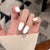 12 Sizes-24 Pcs Press On Nails CF061