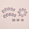 12 Sizes-24 Pcs Press On Nails W1960