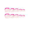 Press On Toe nails Set 24pcs/set JP1648