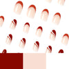 12 Sizes-24 Pcs Press On Nails JP1574