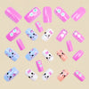 12 Sizes-24 Pcs Press On Nails Y1897