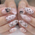 12 Sizes-24 Pcs Press On Nails JP4049