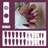 12 Sizes-24 Pcs Press On Nails W1146