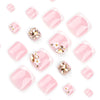 12 Sizes-24 Pcs Press On Nails JP3349