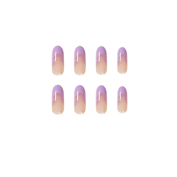 12 Sizes-24 Pcs Press On Nails JP1121