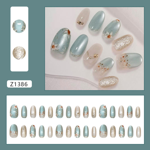 30 Pcs Press On Nails Z1386