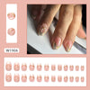 12 Sizes-24 Pcs Press On Nails W1906