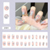 12 Sizes-24 Pcs Press On Nails Z441