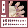 12 Sizes-24 Pcs Press On Nails R161