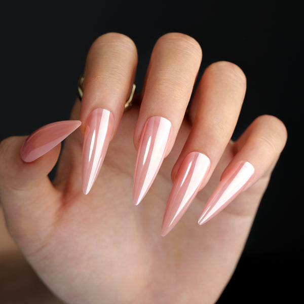 12 Sizes-24 Pcs Press On Nails DIY34