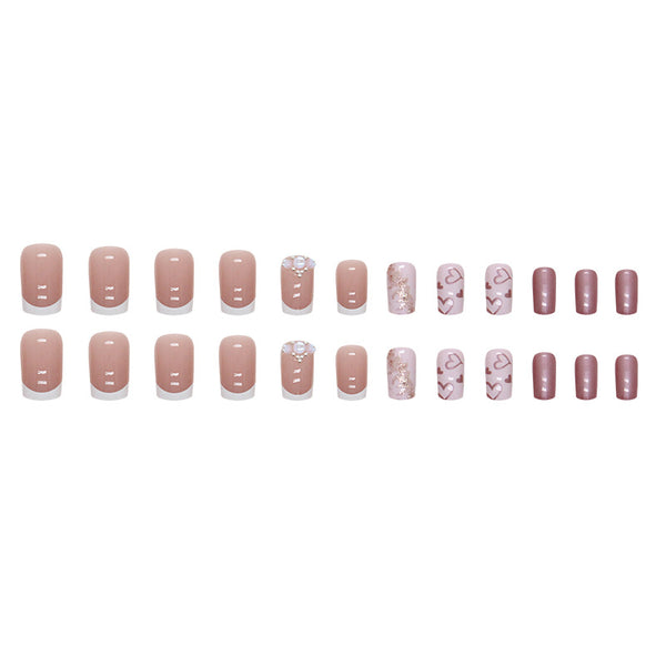 12 Sizes-24 Pcs Press On Nails Z723