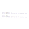 12 Sizes-24 Pcs Press On Nails F059
