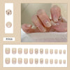 12 Sizes-24 Pcs Press On Nails R966