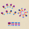 12 Sizes-24 Pcs Press On Nails Y694