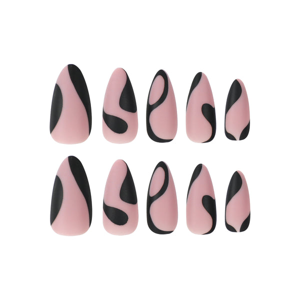 12 Sizes-24 Pcs Press On Nails JP2756