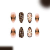 12 Sizes-24 Pcs Press On Nails C1425