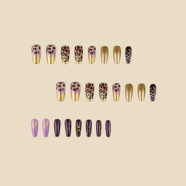 12 Sizes-24 Pcs Press On Nails y2096-z-24
