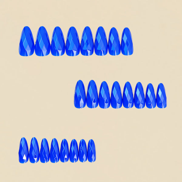 12 Sizes-24 Pcs Press On Nails Y1845