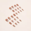12 Sizes-24 Pcs Press On Nails Z654