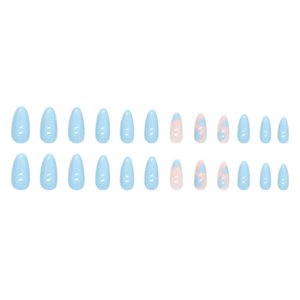 12 Sizes-24 Pcs Press On Nails W334