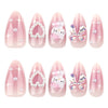 12 Sizes-24 Pcs Press On Nails JP4006