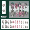 12 Sizes-24 Pcs Press On Nails W2084