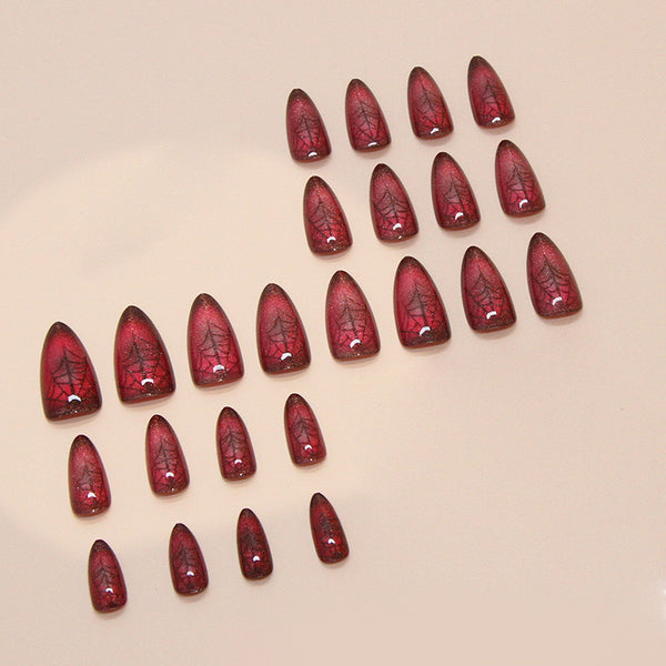 12 Sizes-24 Pcs Press On Nails W1641