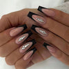 12 Sizes-24 Pcs Press On Nails Z595