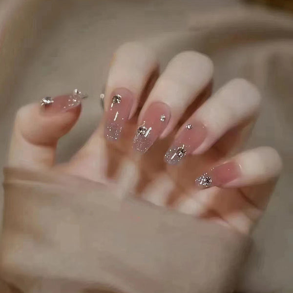 12 Sizes-24 Pcs Press On Nails Z681