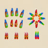 12 Sizes-24 Pcs Press On Nails Y1857