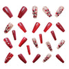 12 Sizes-24 Pcs Press On Nails Y555-1