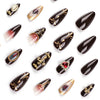 12 Sizes-24 Pcs Press On Nails JP2832