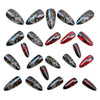 12 Sizes-24 Pcs Press On Nails Y1734