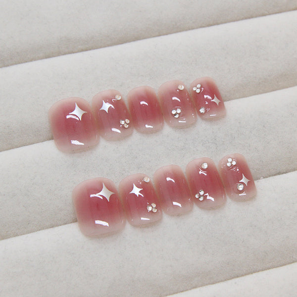 12 Sizes-24 Pcs Press On Nails Z911