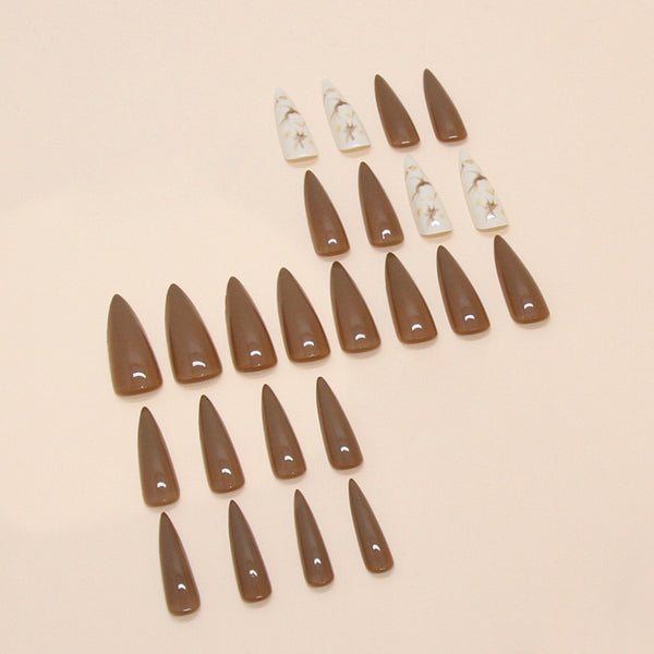 12 Sizes-24 Pcs Press On Nails W1624