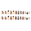 12 Sizes-24 PcsPress On Nails Z1147