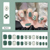 12 Sizes-24 Pcs Press On Nails R255
