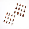 12 Sizes-24 Pcs Press On Nails JP1507