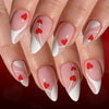 12 Sizes-24 Pcs Press On Nails C1494
