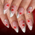 12 Sizes-24 Pcs Press On Nails C1494