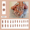 12 Sizes-24 Pcs Press On Nails W039