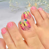 12 Sizes-24 Pcs Press On Nails Y960