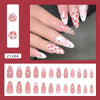 12 Sizes-24 Pcs Press On Nails Z1284