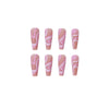 12 Sizes-24 Pcs Press On Nails JP1407