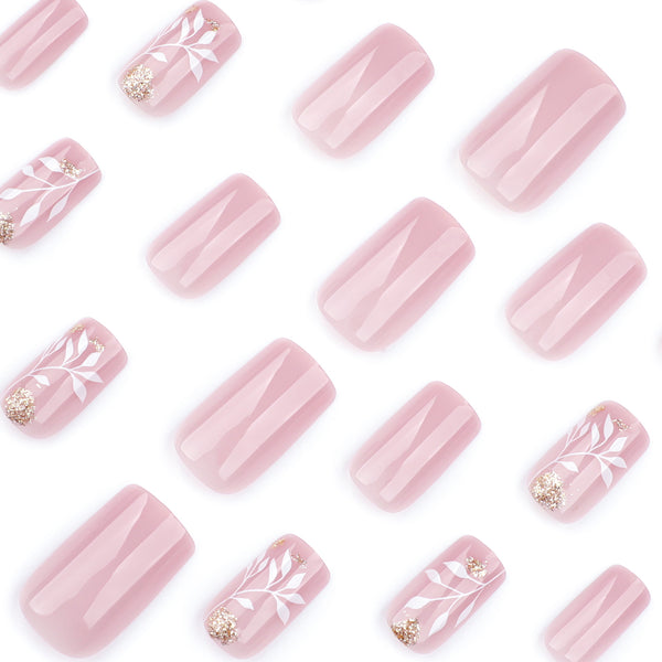 12 Sizes-24 Pcs Press On Nails JP3746