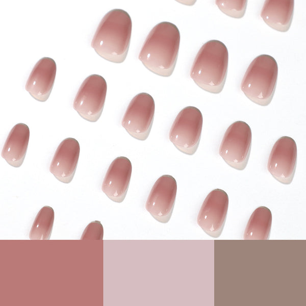 12 Sizes-24 Pcs Press On Nails JP1951