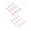 12 Sizes-24 Pcs Press On Nails JP1511