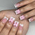 12 Sizes-24 PcsPress On Nails C285