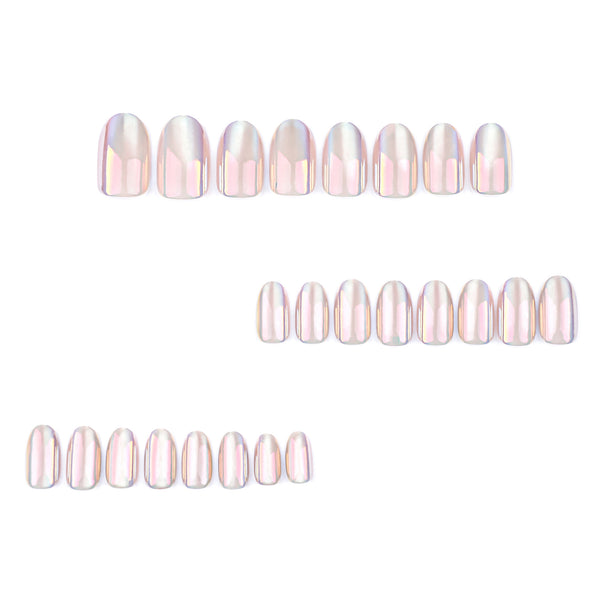 12 Sizes-24 Pcs Press On Nails DIY43