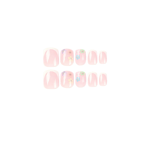 12 Sizes-24 Pcs Press On Nails JP2556